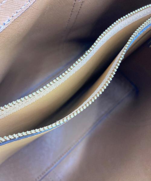 TORY BURCH（トリーバーチ）TORY BURCH (トリーバーチ) TRIPLE-COMPARTMENT TOTE ブラックの古着・服飾アイテム