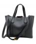 TORY BURCH (トリーバーチ) TRIPLE-COMPARTMENT TOTE ブラック：10000円