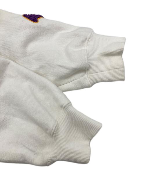 X-LARGE（エクストララージ）X-LARGE (エクストララージ) FLOWER PULLOVER HOODED SWEAT ホワイト サイズ:Mの古着・服飾アイテム