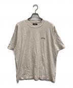 stussyステューシー）の古着「Tシャツ」｜ベージュ