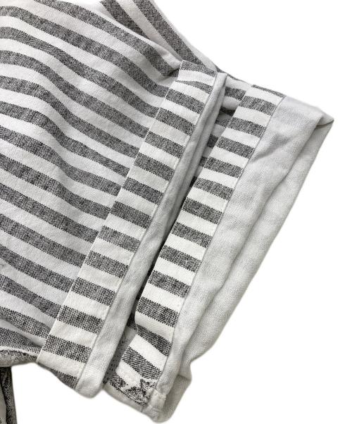 stussy（ステューシー）stussy (ステューシー) 15SS Pin Up Stripe S/S Shirt グレー サイズ:Sの古着・服飾アイテム