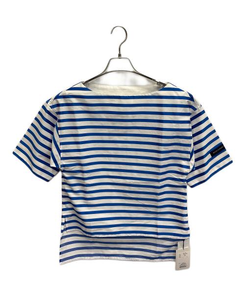 MADISON BLUE（マディソンブルー）MADISON BLUE (マディソンブルー) BASQUE SH S/S BORDER ブルー サイズ:00の古着・服飾アイテム