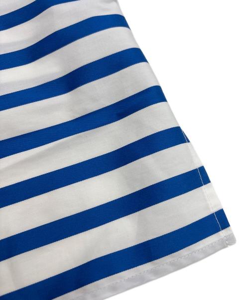 MADISON BLUE（マディソンブルー）MADISON BLUE (マディソンブルー) BASQUE SH S/S BORDER ブルー サイズ:00の古着・服飾アイテム