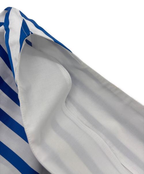 MADISON BLUE（マディソンブルー）MADISON BLUE (マディソンブルー) BASQUE SH S/S BORDER ブルー サイズ:00の古着・服飾アイテム