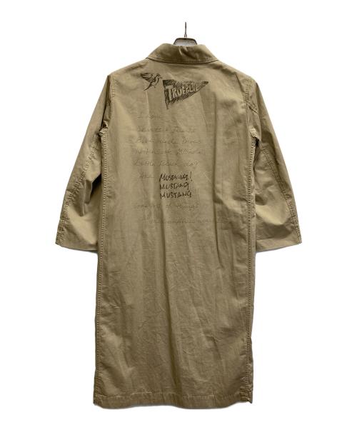 MADISON BLUE（マディソンブルー）MADISON BLUE (マディソンブルー) GRAFFITI SHOP COAT C/L ベージュ サイズ:000の古着・服飾アイテム