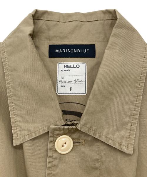 MADISON BLUE（マディソンブルー）MADISON BLUE (マディソンブルー) GRAFFITI SHOP COAT C/L ベージュ サイズ:000の古着・服飾アイテム
