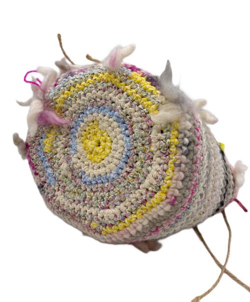 Bud bags blamink（バド バッグス ブラミンク）Bud bags blamink (バド バッグス ブラミンク) カゴバッグ ピンクの古着・服飾アイテム