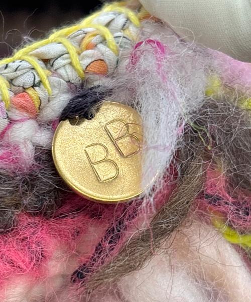 Bud bags blamink（バド バッグス ブラミンク）Bud bags blamink (バド バッグス ブラミンク) カゴバッグ ピンクの古着・服飾アイテム