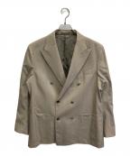 UNITED ARROWS TOKYOユナイテッドアローズトウキョウ）の古着「トロピカル 6B ダブルブレスト ブレザー」｜ベージュ