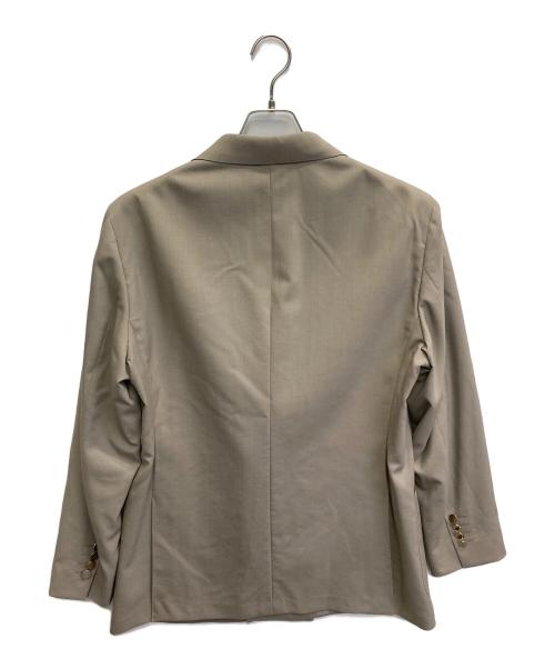 UNITED ARROWS TOKYO（ユナイテッドアローズトウキョウ）UNITED ARROWS TOKYO (ユナイテッドアローズトウキョウ) トロピカル 6B ダブルブレスト ブレザー ベージュ サイズ:52の古着・服飾アイテム