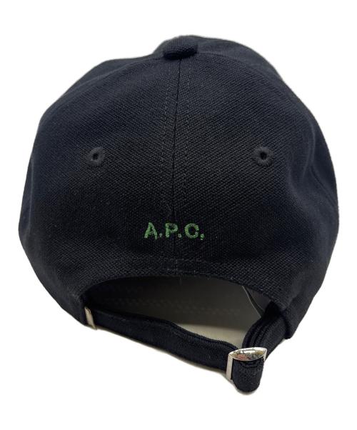 A.P.C.（アーペーセー）A.P.C. (アーペーセー) JJJJound (ジョウンド) コットンキャンバス6パネルキャップ ブラック サイズ:Freeの古着・服飾アイテム