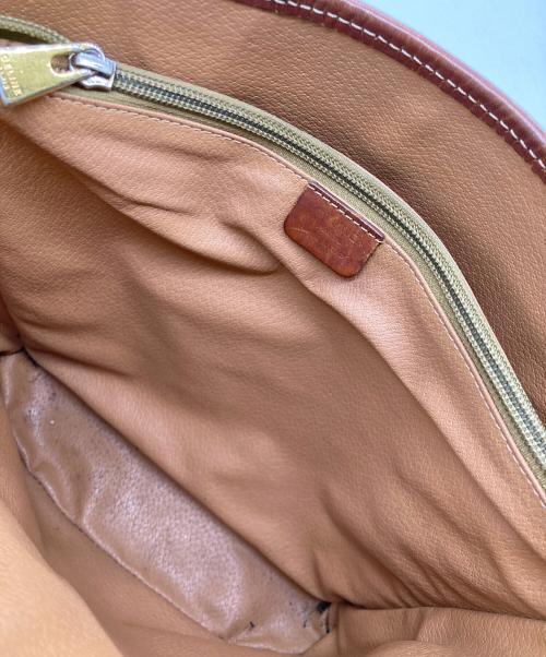 CELINE（セリーヌ）CELINE (セリーヌ) マカダム柄オールドハンドバッグ ブラウンの古着・服飾アイテム
