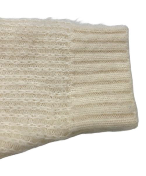 SUPREME（シュプリーム）Supreme (シュプリーム) brushed mohair cardigan ベージュ サイズ:Lの古着・服飾アイテム