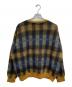 stein (シュタイン) KID MOHAIR CARDIGAN(CHECK) ブラウン×ネイビー サイズ:M：17000円