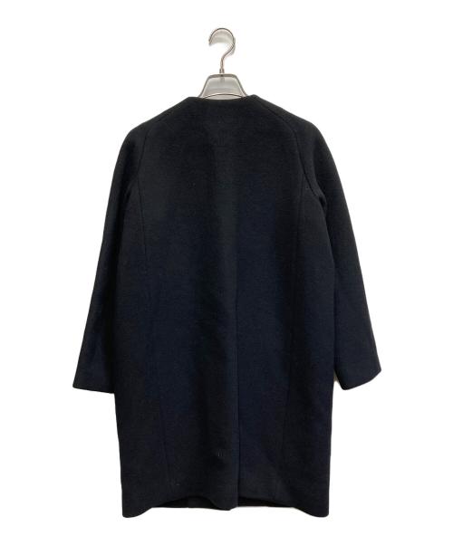 DEUXIEME CLASSE（ドゥーズィエム クラス）Deuxieme Classe (ドゥーズィエム クラス) ウールビーバートラペーズコート ブラック サイズ:Mの古着・服飾アイテム