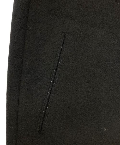 DEUXIEME CLASSE（ドゥーズィエム クラス）Deuxieme Classe (ドゥーズィエム クラス) ウールビーバートラペーズコート ブラック サイズ:Mの古着・服飾アイテム