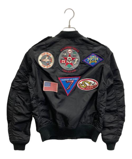 AVIREX（アヴィレックス）AVIREX (アヴィレックス) L-2B フライトジャケット ブラック サイズ:Fの古着・服飾アイテム