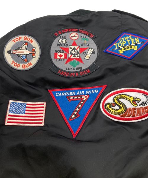 AVIREX（アヴィレックス）AVIREX (アヴィレックス) L-2B フライトジャケット ブラック サイズ:Fの古着・服飾アイテム