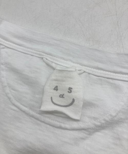 45rpm（45アールピーエム）45rpm (45アールピーエム) Tシャツ ホワイト サイズ:FREEの古着・服飾アイテム