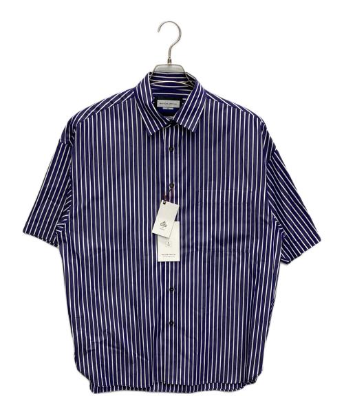 MAISON SPECIAL（メゾンスペシャル）MAISON SPECIAL (メゾンスペシャル) Prime-Over Short Sleeve Shirt ブルー サイズ:00の古着・服飾アイテム