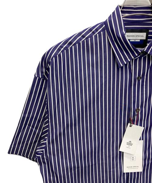 MAISON SPECIAL（メゾンスペシャル）MAISON SPECIAL (メゾンスペシャル) Prime-Over Short Sleeve Shirt ブルー サイズ:00の古着・服飾アイテム