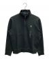 POLO RALPH LAUREN（ポロ・ラルフローレン）の古着「ハーフジップスウェット」｜ブラック