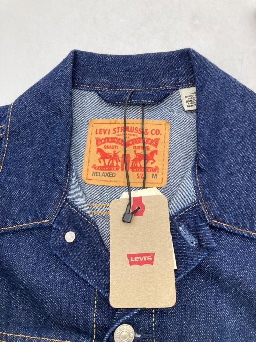LEVI'S（リーバイス）LEVI'S (リーバイス) RELAXED デニムトラッカージャケット ネイビー サイズ:M　175-185ｃｍ 未使用品の古着・服飾アイテム