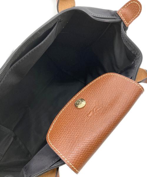 LONGCHAMP（ロンシャン）LONGCHAMP (ロンシャン) ル プリアージュ オリジナル S トップハンドルバッグ ブラックの古着・服飾アイテム