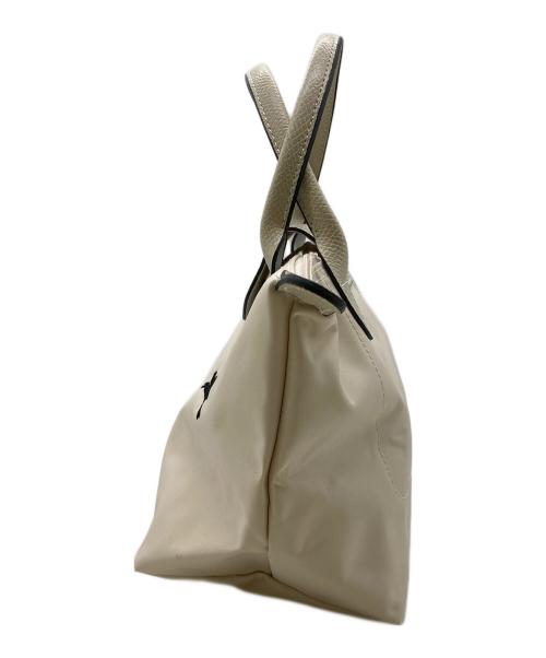 LONGCHAMP（ロンシャン）LONGCHAMP (ロンシャン) ハンドバッグ ホワイトの古着・服飾アイテム