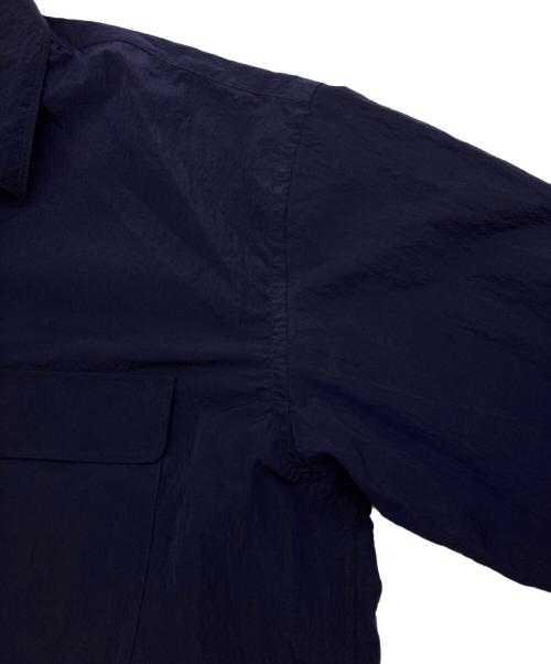 santaku（サンタク）santaku (サンタク) ワッシャーナイロンリップストップ シャツジャケット ネイビー サイズ:Fの古着・服飾アイテム
