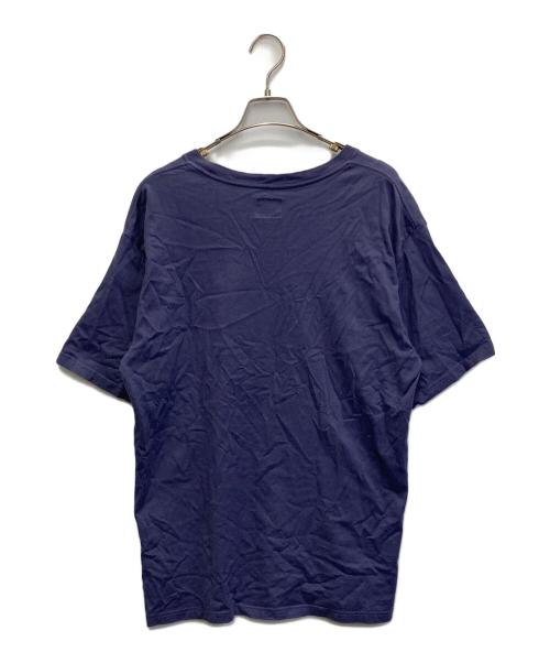 Needles（ニードルズ）Needles (ニードルズ) JOURNAL STANDARD (ジャーナルスタンダード) パピヨン エンブロイダリー 刺繍 クルーネック 半袖Tシャツ パープル サイズ:Lの古着・服飾アイテム