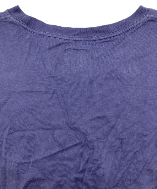 Needles（ニードルズ）Needles (ニードルズ) JOURNAL STANDARD (ジャーナルスタンダード) パピヨン エンブロイダリー 刺繍 クルーネック 半袖Tシャツ パープル サイズ:Lの古着・服飾アイテム