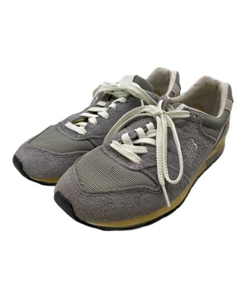 NEW BALANCE（ニューバランス）NEW BALANCE (ニューバランス) ユーズド加工ローカットスニーカー グレー サイズ:25.5の古着・服飾アイテム
