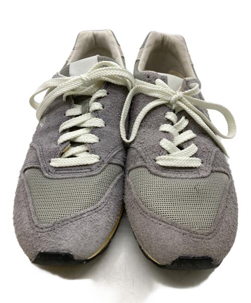 NEW BALANCE（ニューバランス）NEW BALANCE (ニューバランス) ユーズド加工ローカットスニーカー グレー サイズ:25.5の古着・服飾アイテム