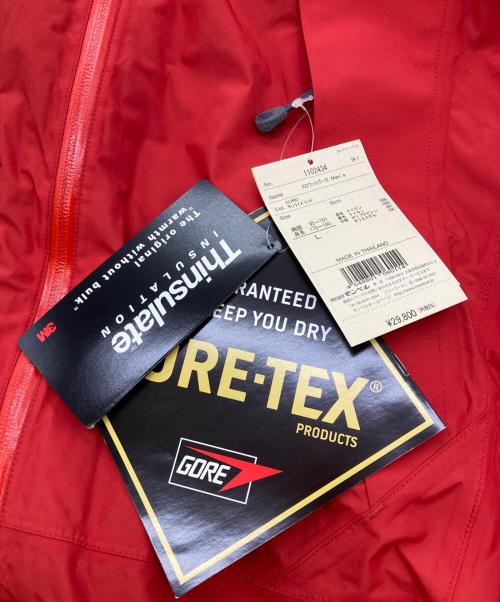 mont-bell（モンベル）mont-bell (モンベル) ドロワットパーカー グレー×レッド サイズ:L 未使用品の古着・服飾アイテム