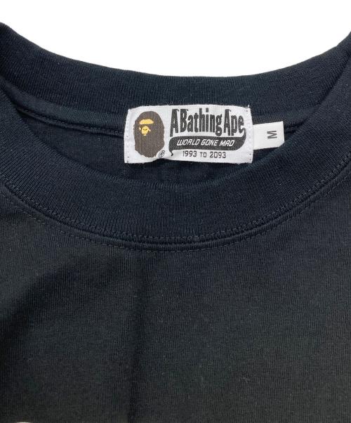 A BATHING APE（ア ベイシング エイプ）A BATHING APE (ア ベイシング エイプ) BAPE X TORAICHI TEE ブラック サイズ:Mの古着・服飾アイテム