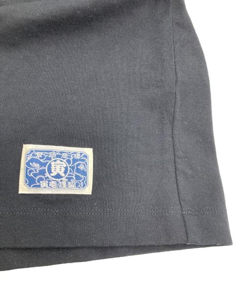 A BATHING APE（ア ベイシング エイプ）A BATHING APE (ア ベイシング エイプ) BAPE X TORAICHI TEE ブラック サイズ:Mの古着・服飾アイテム