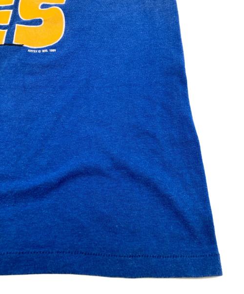 ArteX（アルテックス）ArteX (アルテックス) USA製 80’SスヌーピーTシャツ ブルー サイズ:Lの古着・服飾アイテム