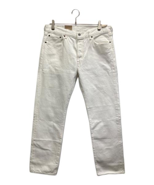 LEVI'S（リーバイス）LEVI'S (リーバイス) 501ホワイトデニムパンツ ホワイト サイズ:W34 L32の古着・服飾アイテム