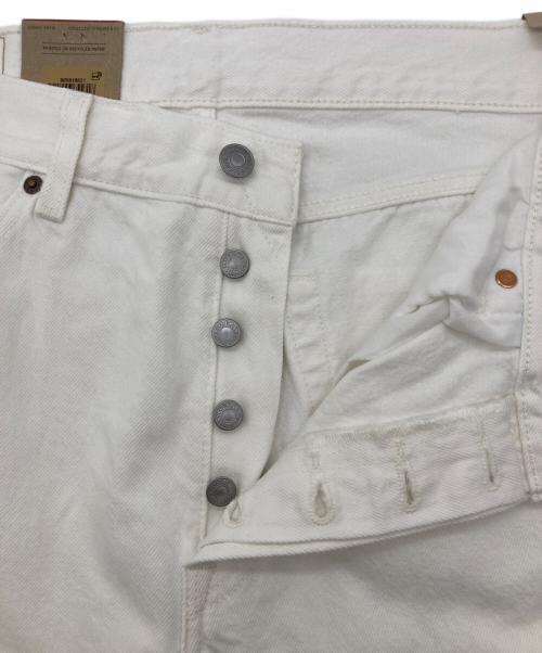 LEVI'S（リーバイス）LEVI'S (リーバイス) 501ホワイトデニムパンツ ホワイト サイズ:W34 L32の古着・服飾アイテム