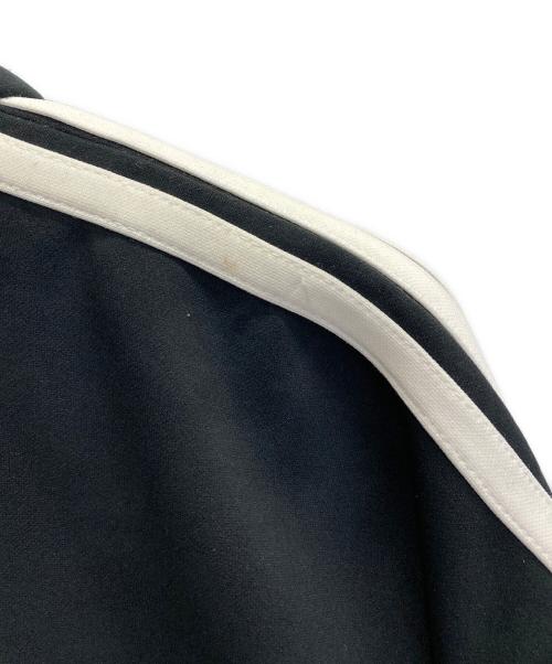 adidas（アディダス）adidas (アディダス) トレフォイルロゴトラックジャケット【デサント製】 ブラック サイズ:M-Lの古着・服飾アイテム