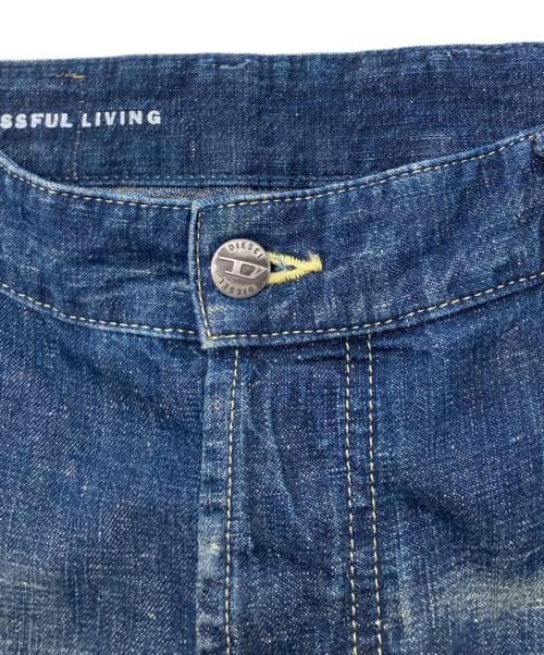 DIESEL（ディーゼル）DIESEL (ディーゼル) D-SIRE-WORK DENIM インディゴ サイズ:W27L30の古着・服飾アイテム