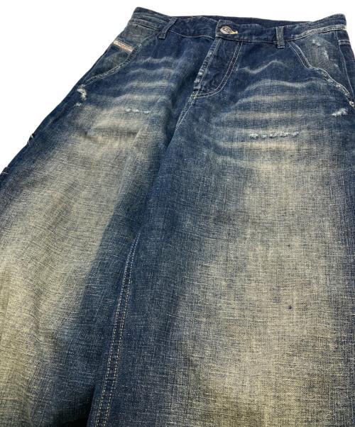 DIESEL（ディーゼル）DIESEL (ディーゼル) D-SIRE-WORK DENIM インディゴ サイズ:W27L30の古着・服飾アイテム