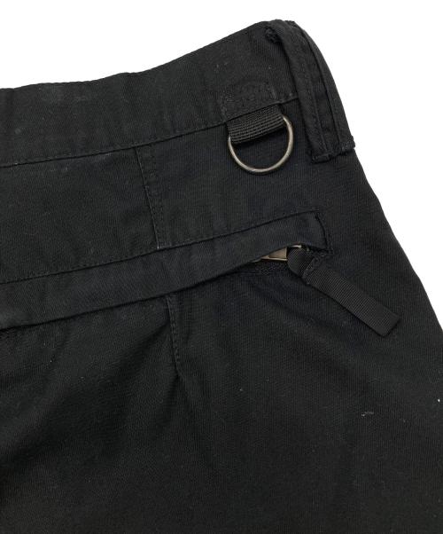 P.D.W（ピーディーダブル）P.D.W (ピーディーダブル) マルチポケット カーゴパンツ ブラック サイズ:Lの古着・服飾アイテム