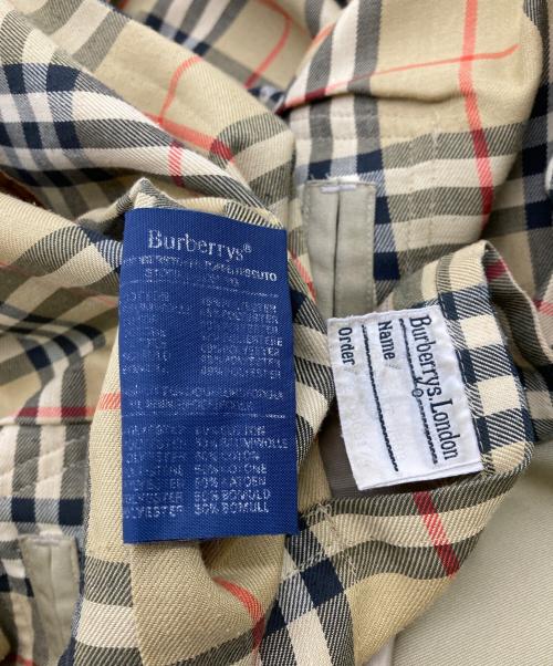 Burberry's（バーバリーズ）Burberry's (バーバリーズ) ヴィンテージステンカラーコート ベージュ サイズ:-の古着・服飾アイテム