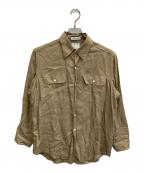 MADISON BLUEマディソンブルー）の古着「20SS HAMPTON SHIRT」｜ベージュ