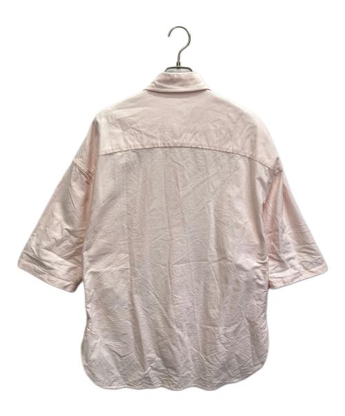 MADISON BLUE（マディソンブルー）MADISON BLUE (マディソンブルー) BRADLEY OX ショートスリーブシャツ ピンク サイズ:01の古着・服飾アイテム