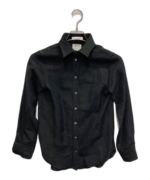 MADISON BLUE（マディソンブルー）MADISON BLUE (マディソンブルー) MADAME SHIRT ブラック サイズ:01(S)の古着・服飾アイテム