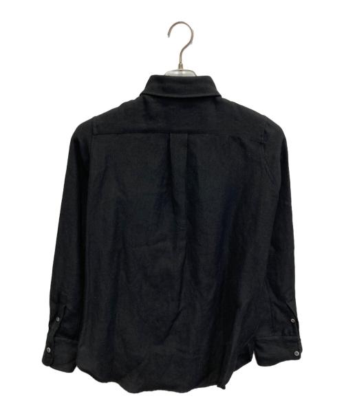 MADISON BLUE（マディソンブルー）MADISON BLUE (マディソンブルー) MADAME SHIRT ブラック サイズ:01(S)の古着・服飾アイテム