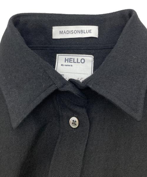 MADISON BLUE（マディソンブルー）MADISON BLUE (マディソンブルー) MADAME SHIRT ブラック サイズ:01(S)の古着・服飾アイテム